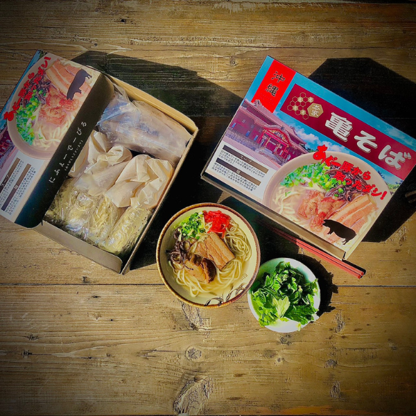 本家亀そば こだわりの沖縄そば5食分【冷凍お届け】